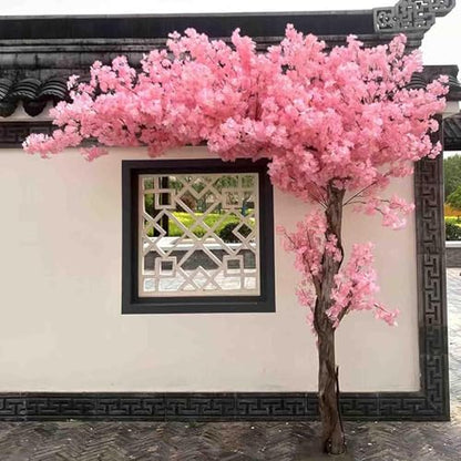Genérico Rosado,120 * 100CM, Simulación Cerezo Planta de melocotón Falso Deseo Sala de Estar Decoración del Centro Comercial Decoración del Hotel