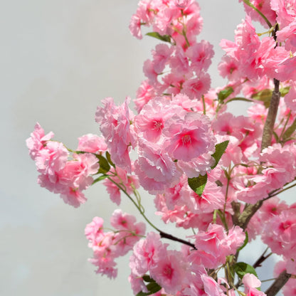 Árbol artificial de cerezo artificial de 1,8 m artificial japonés, flores de cerezo falsas, planta de interior para el hogar, boda, fiesta, jardín, oficina