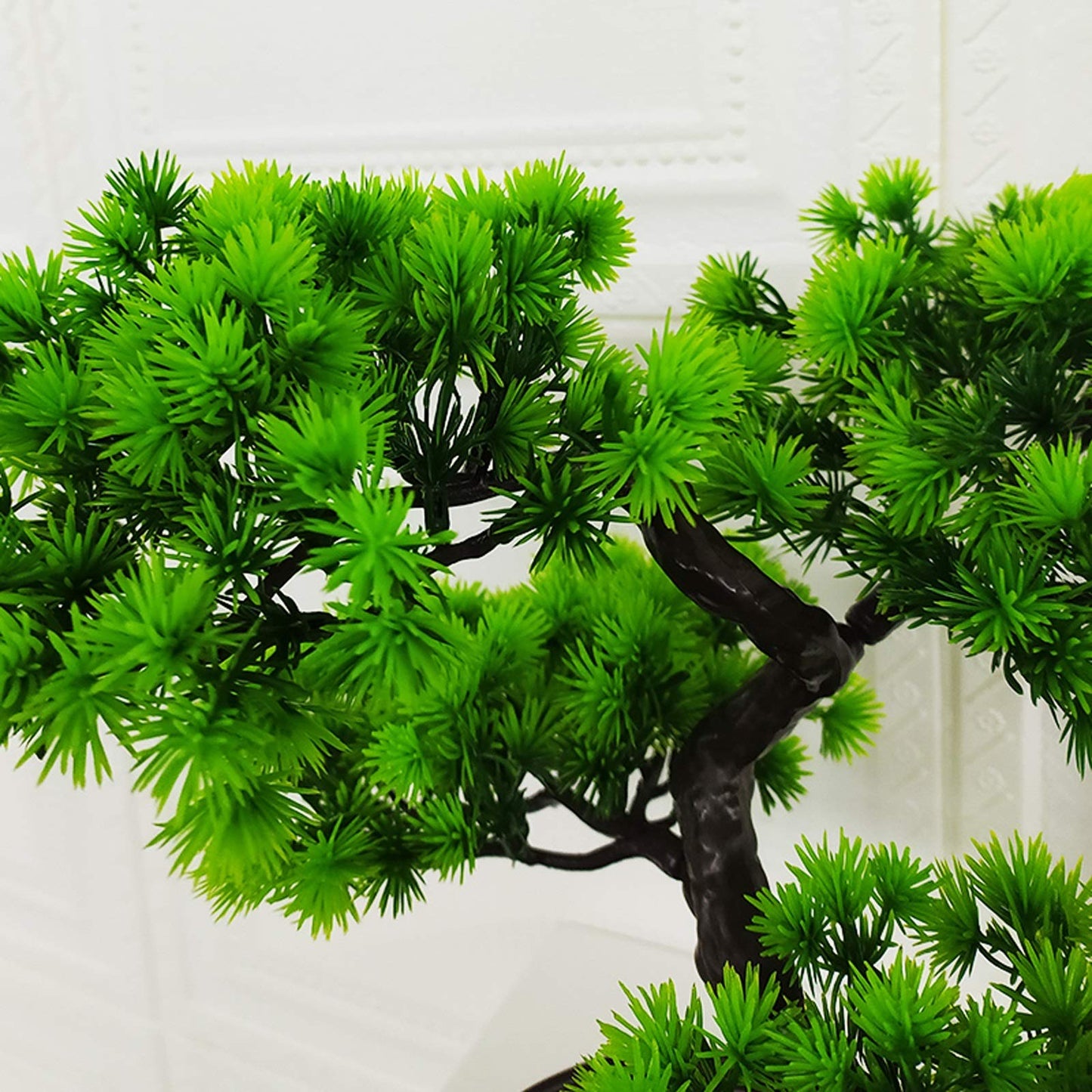 Fake Plants/Faux Plants Simulation Bonsai Small Ornaments Fake Tree Potted Green Plants Welcoming Pine Pine Plastic Artificial Flowers Interior Decoration Crafts Gifts Artificial Indoor Plan
